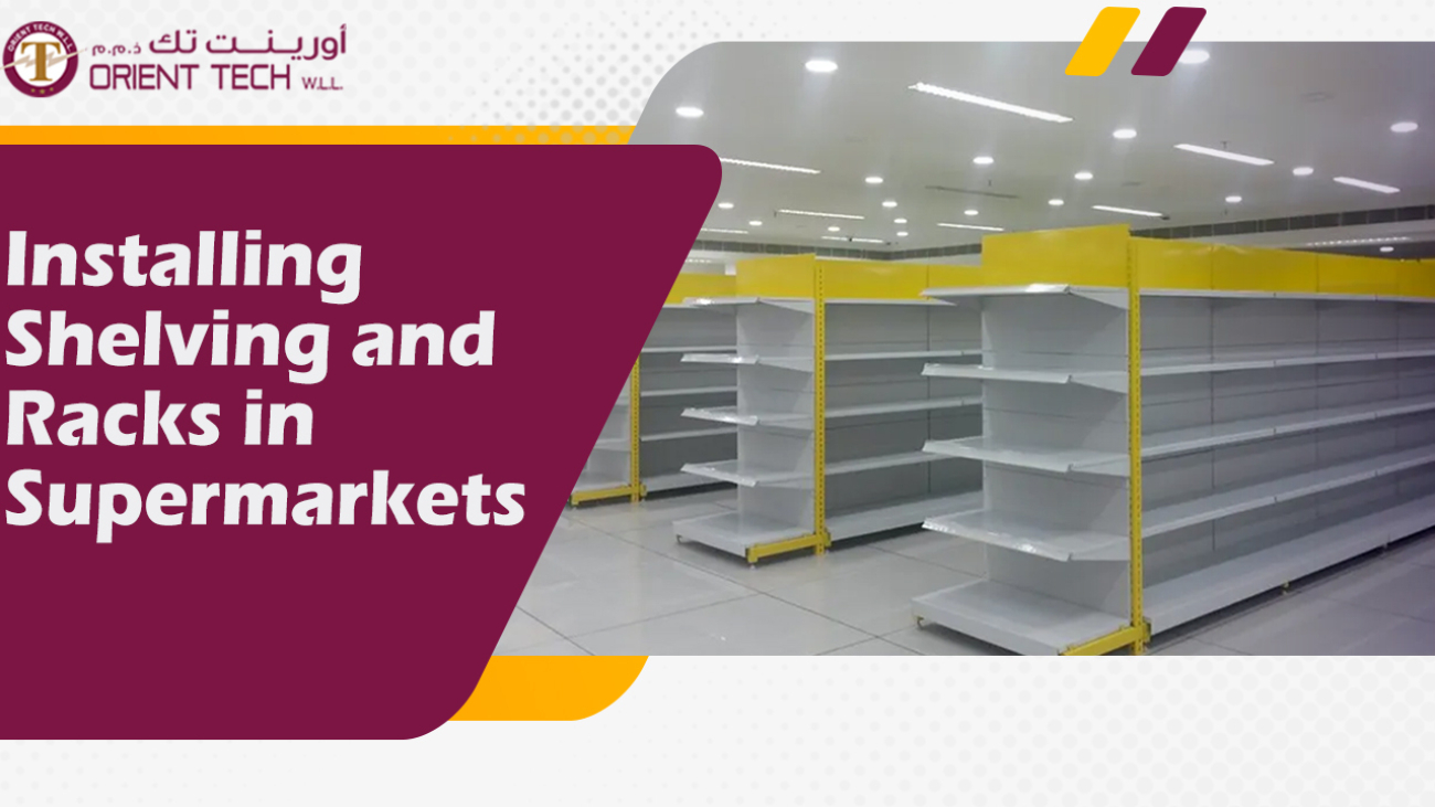 Installing Shelving and Racks in Supermarkets02