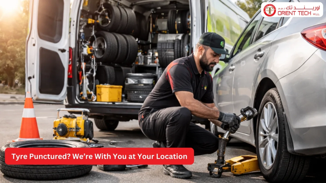 Tyre Punctured We’re With You at Your Location