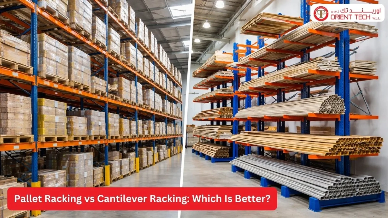 Choosing the right storage system is crucial for improving warehouse efficiency, safety, and space utilization. Two of the most popular industrial storage solutions are pallet racking and cantilever racking.