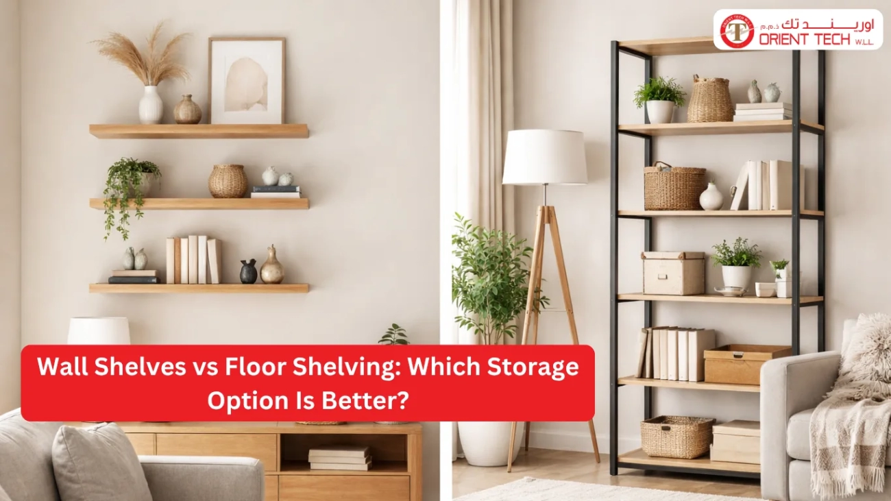 Wall Shelves vs Floor Shelving Which Storage Option Is Better