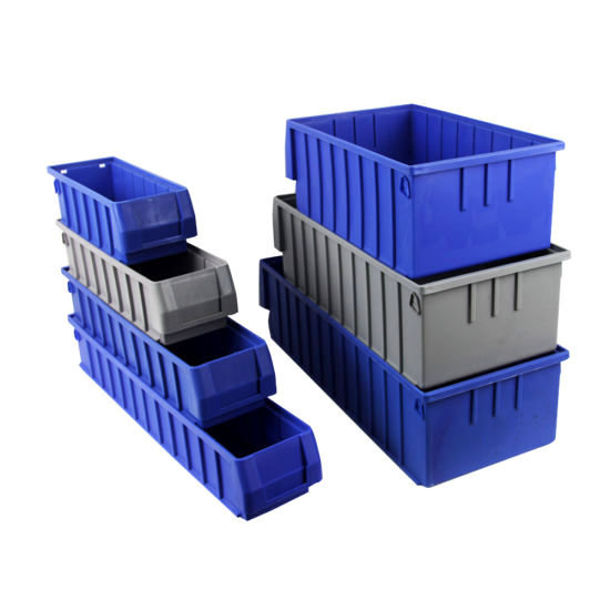 Warehouse and Garage Spare Parts Industrial Stackable Plastic Storage Box  Storage Bin Tools Crates - China Parts Box, Plastic Container